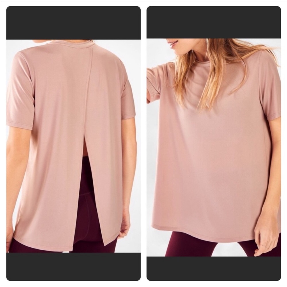 🏋🏻‍♀️🧘🏻‍♀️🥊Fabletics Cross Back Tee XL 12-14